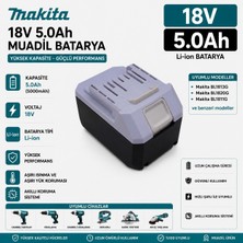 İnfostar Makita TW202D, TW202DW, TW202DZ, TW202DWE ile Uyumlu Muadil Matkap Bataryası