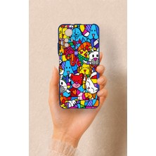 Vip Case Redmi Note 12S Uyumlu Britto Garden Desenli Silikon Kılıf