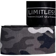 Limitless Gri Camo Boks Bandajı 3.5 Mtr