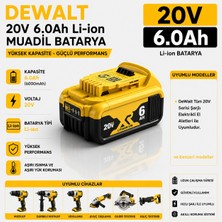 İnfostar Dewalt DCS391, DCS393, DCS570, DCS571 ile Uyumlu Muadil Matkap Bataryası