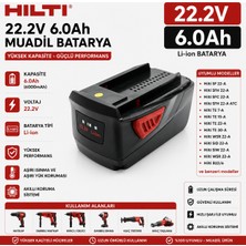 İnfostar Hıltı AG125-A22, HDE500-A22, SCM22-A, SCW22-A ile Uyumlu Muadil Matkap Bataryası