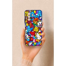 Vip Case Huawei Nova Y70 Uyumlu Britto Garden Desenli Silikon Kılıf