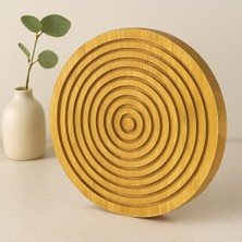 Ozka Concept Ahşap Bambu Sunum Tepsisi 28 cm - Çift Taraflı