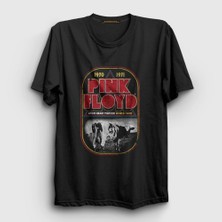 Presmono Unisex Siyah Atom Heart Mother Pink Floyd T-Shirt