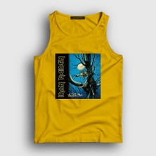 Presmono Unisex Sarı Fear Of The Dark Iron Maiden Atlet