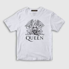 Presmono Unisex Çocuk Beyaz Zodiac Queen T-Shirt