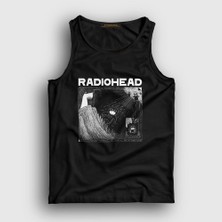 Presmono Unisex Siyah Motion Radiohead Atlet