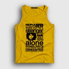 Presmono Unisex Sarı Stranger The Doors Atlet