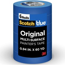 Ozka Concept Painter's Tape, Multi-Use, .94 Inç By 60-Yard, 6 Rulo