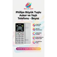 Philips Büyük Tuşlu Telefon - Asker ve Yaşlıtelefonu