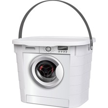 Ozka Concept Herevin 7,3 Lt Desenli Deterjan Kutusu 219 mm x 270 mm x 212 mm