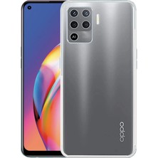Ally Oppo F19 Pro Kılıf Kamera Korumalı Ultra Ince Şeffaf Silikon KILIF-(5775)