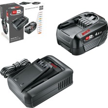 Ozka Concept Başlangıç Seti 18V, Akü Cihazı, 1x4.0 Ah + AL18V-44