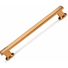 Ozka Concept Özen Bronz Çekmece Kulp 160 mm Metal Şık Tasarım Mutfak Dolap Kapak Kulpu Dayanıklı Kullanım