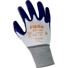 Ozka Concept Faba EP-1301 Nitril Kaplı Polyester Eldiven Xl