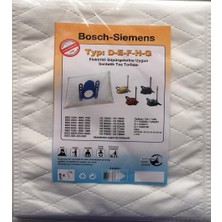 Ozka Concept - Type: D-E-F-H-G Elektri̇kli̇ Süpürge Senteti̇k Toz Torbasi (5 Adet)