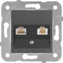 Ozka Concept Novella Füme Data Nümeris CAT5E Cat3 Vakumlu Paket