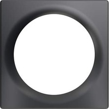 Ozka Concept Fibaro Walli Single Cover Plate/walli Cihazlar Için Yüksek Kaliteli Tek Kapak Plakası, Antrasit, Fg