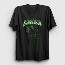 Presmono Unisex Siyah Doom Hatebreed T-Shirt