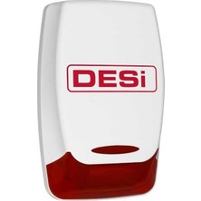 Ozka Concept Desi Siren, LED Işıklı Caydırıcı Alarm Görünümlü Sistem, 220V, Dış Mekan