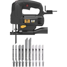 Ozka Concept Cat DX5310 550WATT Profesyonel Devir Ayarlı Dekupaj Testere + DA06901 10 Parça Testere Ucu
