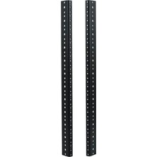 Ozka Concept Gator Rackworks Ağır Hizmet Tipi Çelik Raf Ray Seti; 12U Raf Boyutu (GRW-RACKRAIL-12U)