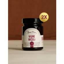 İnanç Fırın Inanç Fırın Vişne Reçeli 2 x 400 gr - Elma Suyu Konsantreli, Ilave Şekersiz