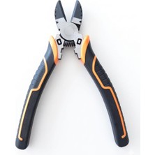 Ozka Concept Profesyonel Yan Keski, 160 Mm, Ergonomik Saplı, Turuncu Siyah