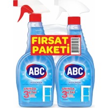 Ozka Concept Abc Deterjan Cam Temizleyici Promosyonlu Paket (1+1) 750 ml