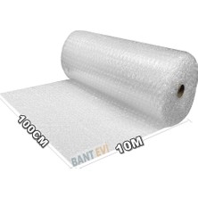 Ozka Concept Bant Evi Balonlu Naylon Patpat 100CM Genişlikte Rulo Havalı Eşya Koruma Ambalaj Pat Pat (100CM x 10