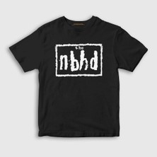 Presmono Unisex Çocuk Siyah The Nbhd The Neighbourhood T-Shirt