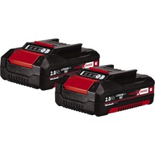 Ozka Concept Akü Pxc-Twinpack 2,0 Ah Power X-Change (Li-Ion, V, 2 Adet 2,0 Ah Akü, Tüm Pxc Cihazları