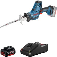 Ozka Concept Professional Gsa 18V-LI C Akülü Panter Testere (18 Volt, 1 x 4,0 Ah Akü, Cihazı, Ahşapta