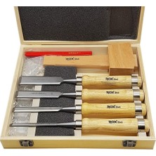 Ozka Concept Rox Wood 15399056 8 Parça Ahşap Iskarpela Seti̇