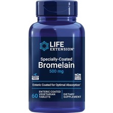 Life Extension Bromelain Pineapple Extract Digestive Enzymes Joint Health Comfort 500 Mg 60 Caps
