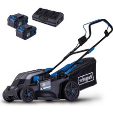 Ozka Concept Scheppach Akülü Çim Biçme Makinesi BC-MP380-X 20V Fırçasız Akülü Çim Biçme Makinesi | 38 cm Kesme G