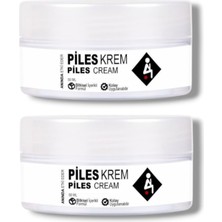 Üçgül Piles Cream Bitkisel Içerikli Anında Etkili Bakım Kremi 50 ml x 2 Adet