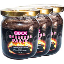 Üçgül Sıxx 3 Adet Paste Erkeklere Ekstradestek Özel Performansmacun 240 gr