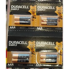 Ada Çanta Kırtasiye 8 Adet Duracell Aaa Ince Kalem Pil FA263305