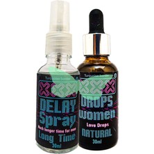 Üçgül L.xxx 30 ml Erkeklere Özelsprey + Kadınlara Özel Uyarıcıdamıa 30 ml