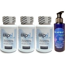Üçgül Playboy Ontic Playboy Lubricant 125 ml  Jel +3 Adet Eron Plus 60LI Erkeklere Özel
