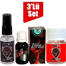 Üçgül Bizon Sprey Golden Lovita Kadin Kadın Damla Bizon 100MG 10'lu