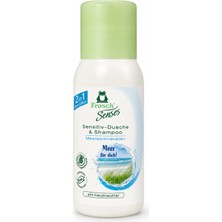 Frosch Senses Deniz Mineralli Hassas Duş Jeli ve Şampuan 2'si 1 Arada 50 ml