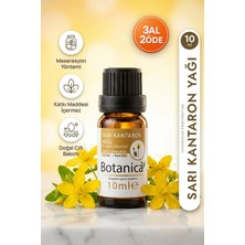 Botanica Kantaron Yağı Saf Maserasyon Yağı Vücut Masajı Cilt Yenileyici St. John's Wort Oil 10 ml Pura Morena