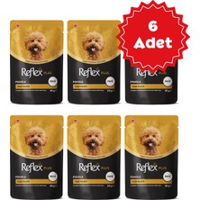 Reflex Plus Poodle Yetişkin Köpek Pouch Mama 85GR x 6 Adet