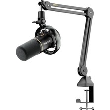 Pc Için PD200W Hibrid Kablosuz Podcast Mikrofon, Dinamik Xlr USB Mikrofon | Boom Arm Mikrofon Kiti