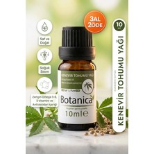 Botanica %100 Saf Kenevir Yağı Soğuk Sıkım Eklem Bakımı Cilt Onarıcı Doğal Bitkisel Bakım Damla 10 ml