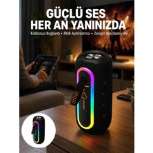 Bluetooth Hoparlör Uzun Pil Ömrü Taşınabilir Yüksek Ses Kaliteli Yeni Nesil