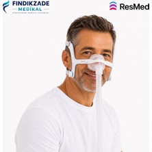 Resmed Airfit N20 Medium Burun Cpap Maskesi Airfit N20 Medium Cpap Bpap Burun Maskesi