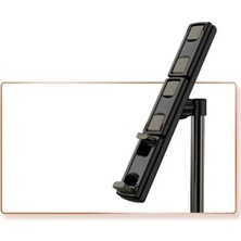Iki Ayaklı Çoklu Stand Cep Telefonu Tutucu Tablet Tutucu Masa Standı Silikon Kaydırmaz 21-35CM